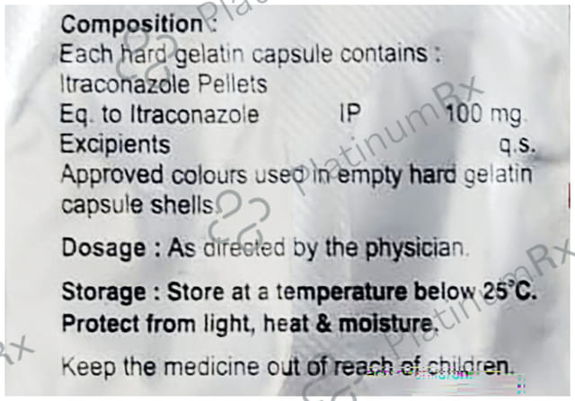 Itruf 100mg Capsule 10s