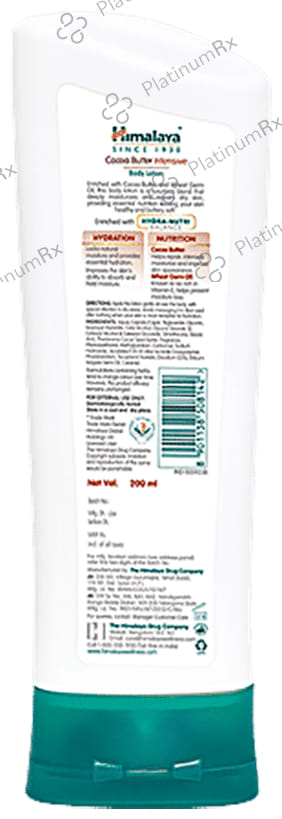 Himalaya Cocoa Butter Intensive Moisturising Body Lotion 200 ml