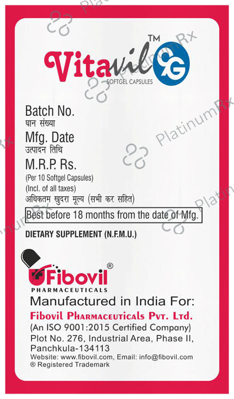 Vitavil 9G Softgel Capsule 10s