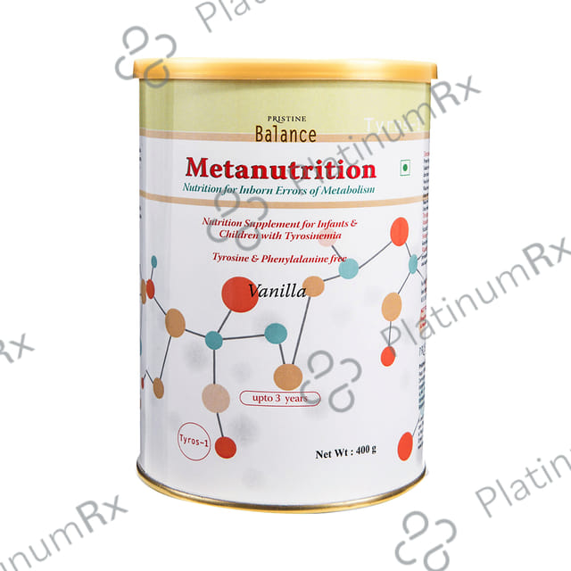 Pristine Balance Metanutrition Tyros 1 (Upto 3 Years) for Metabolism - Flavour Powder Vanilla