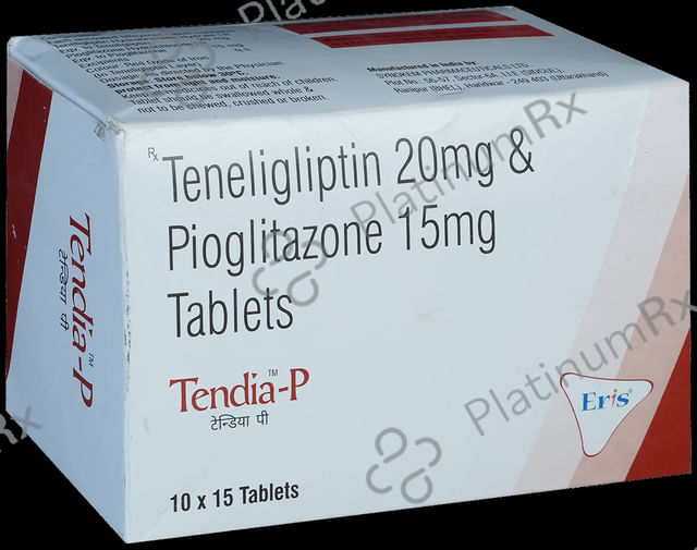Tendia P 15/20mg Tablet 15s