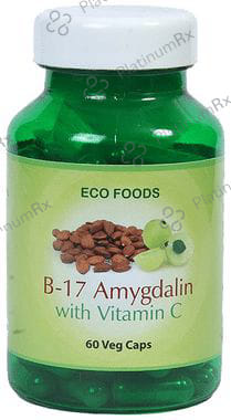 Eco Foods B17 Amygdalin with Vitamin C Veg Caps 90s