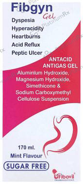 Fibgyn Oral Gel Mint Flavour Sugar Free 170ml