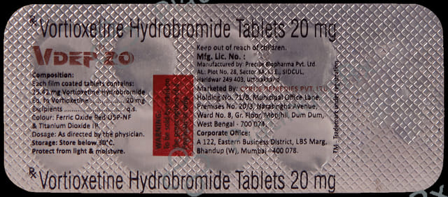 Vdep 20mg Tablet