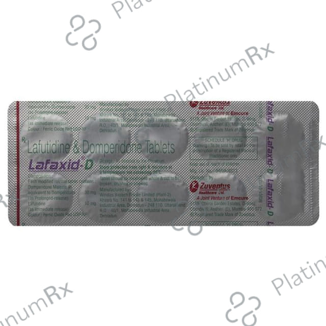Lafaxid D 40mg Tablet 10s