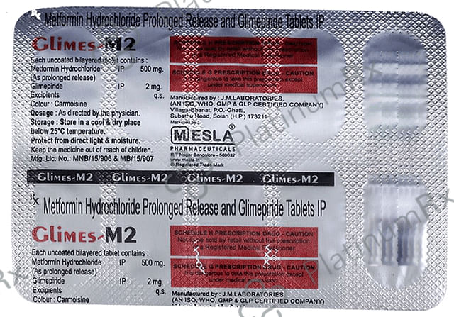 Glimes-M 2 Tablet PR