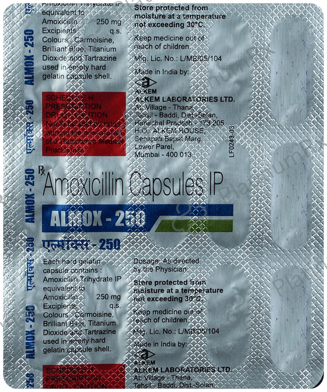 Almox 250mg Capsule 15s