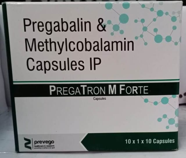 Pregatron M Forte 1500mcg/150mg Capsule 10s