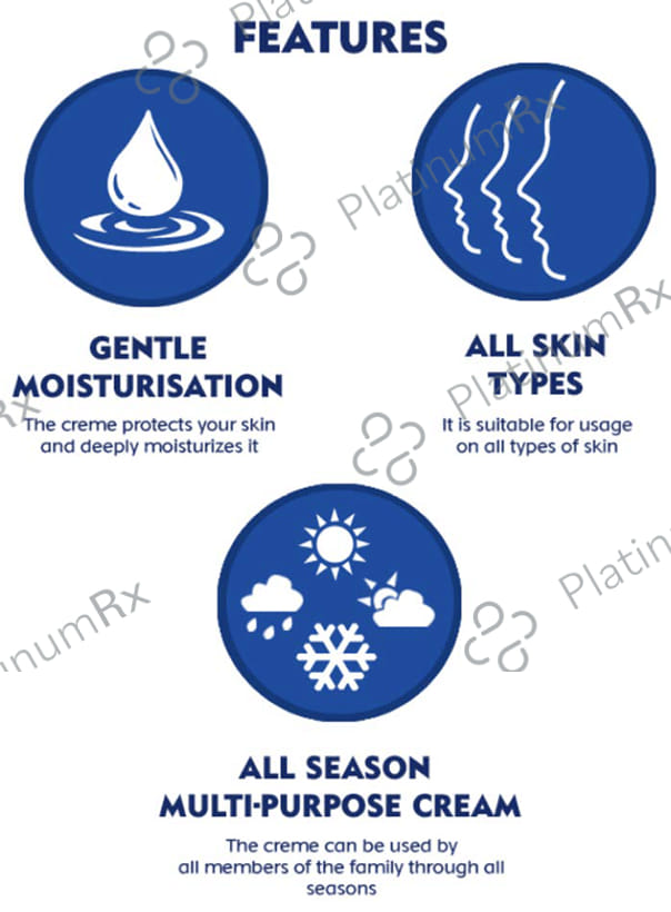 Nivea Multi-Purpose Creme - Protects & Moisturises skin 200 ml