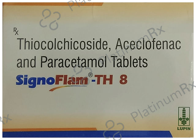 Signoflam TH 100/325/8mg Tablet 10s