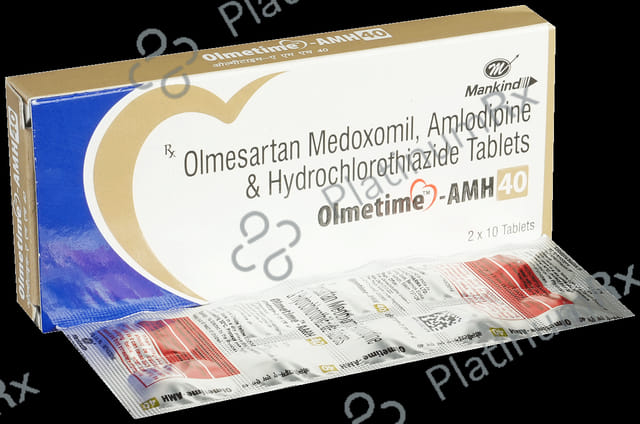 Olmetime AMH 5/12.5/40mg Tablet 10s