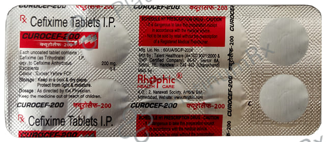 Curocef 200 Tablet