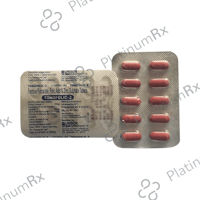 Tonofolic Z Tablet 10s