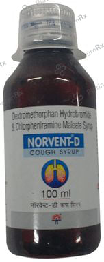 Norvent D 4/10mg Cough Syrup 100ml