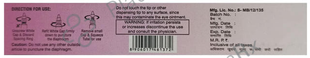 Tobracid 0.3% Eye Ointment 3gm