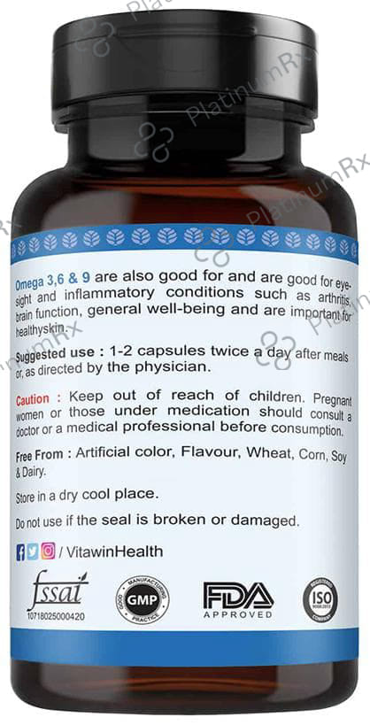 Vitawin Omega 3-6-9 Capsule