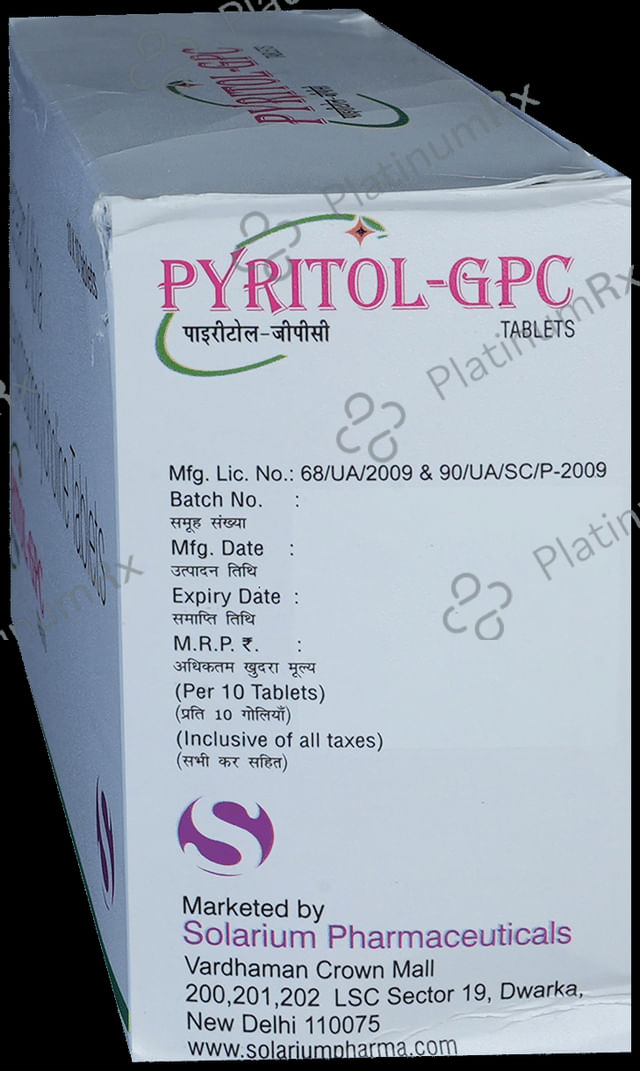 Pyritol-GPC Tablet