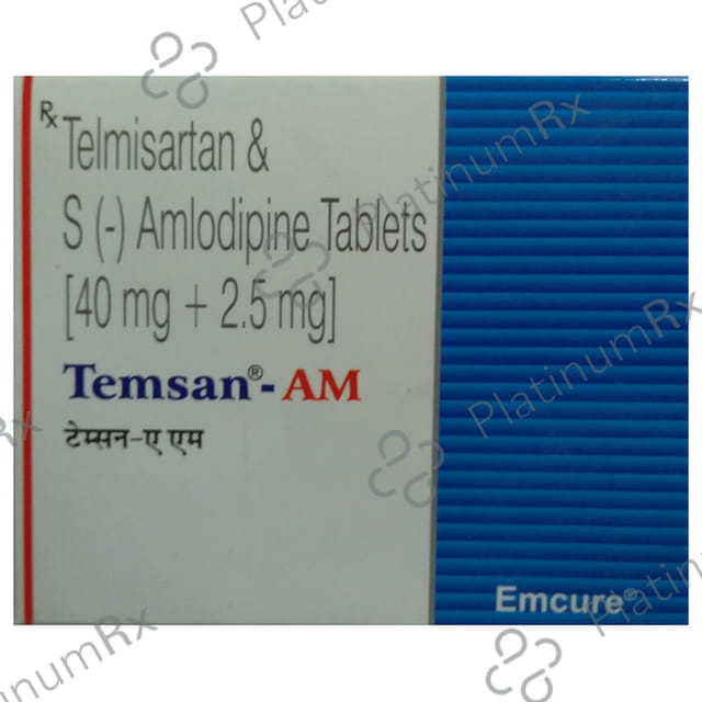 Temsan AM 2.5/40mg Tablet 15s