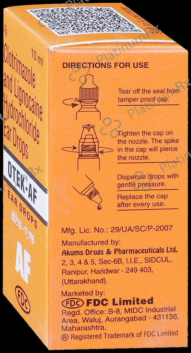Otek AF Ear Drop 10ml