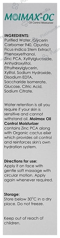 Moimax OC Moisturizer Cream 75gm