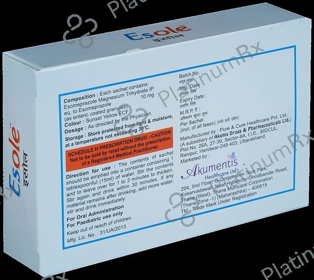 Esole Delayed Release Granules