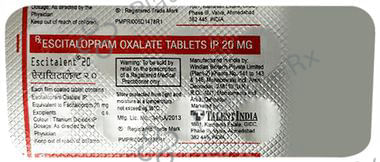 Escitalent 20 Tablet