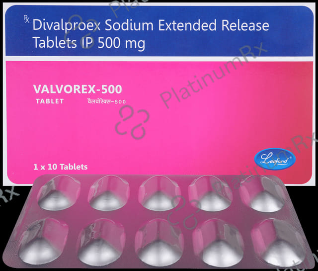 Valvorex 500mg XR Tablet 10s