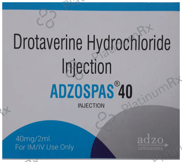 Adzospas 40mg Injection 2ml