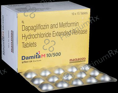 Damita M 10/500mg Tablet ER 15s
