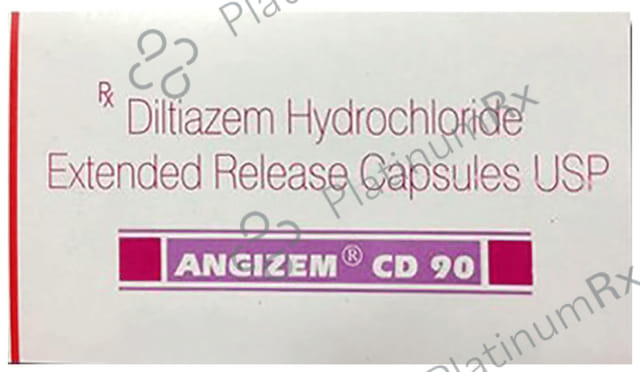 Angizem CD 90mg Capsule ER 10s