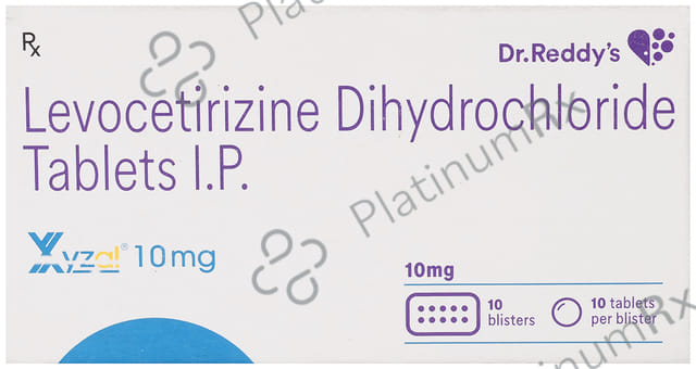 Xyzal 10mg Tablet 10s
