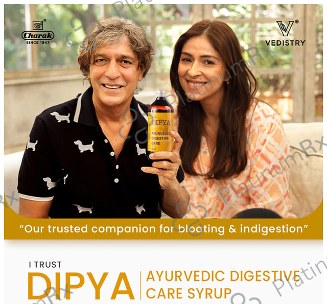 Dipya Ayurvedic Digestive Care Syrup For Indigestion & Gas 450 ml