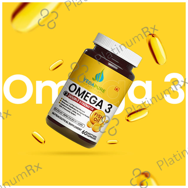 Vedapure Omega 3 Fish Oil Softgel Capsule 60s