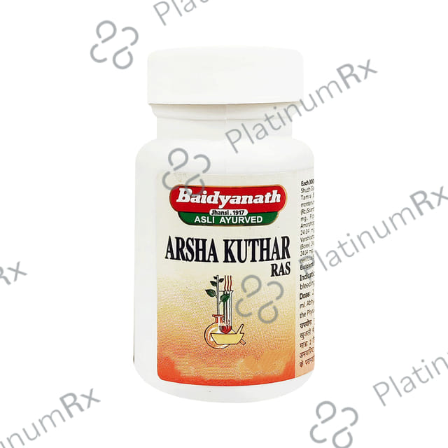 Baidyanath (Jhansi) Arshkuthar Ras Tablet 40 tablets