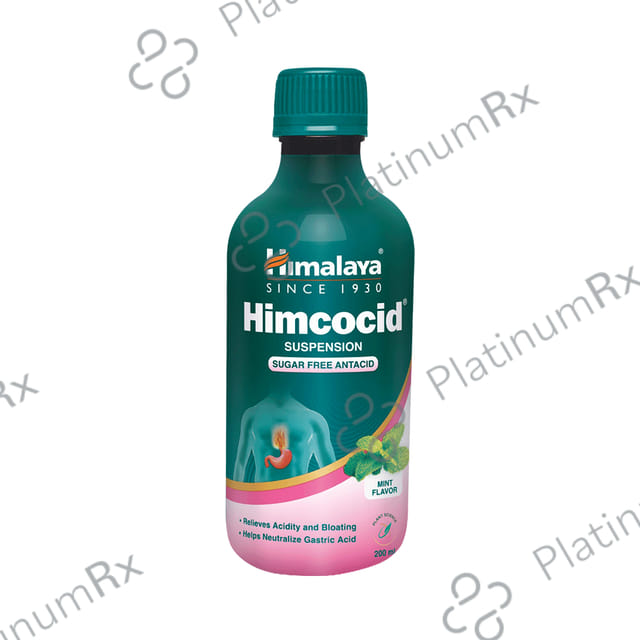 Himalaya Himcocid Sugar Free Mint Flavour Suspension 200ml