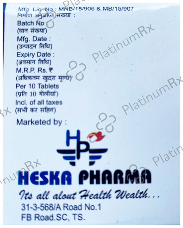 Heseclo SP 100mg/325mg/15mg Tablet