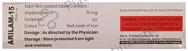 Arilam 15mg Tablet 10s