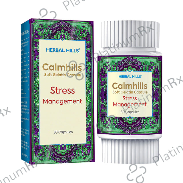 Herbal Hills Calmhills Stress Management Capsule