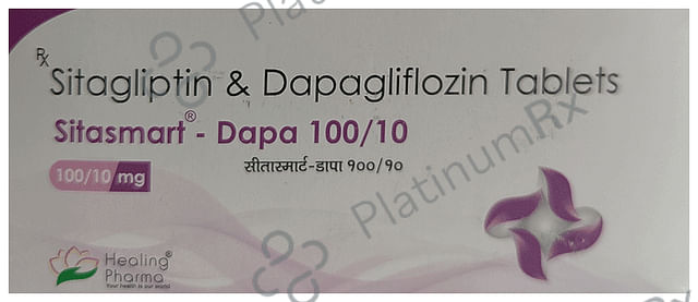 Sitasmart-Dapa 100/10 Tablet