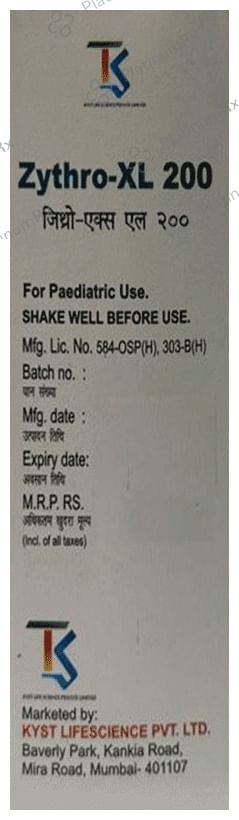 Zythro-XL 200 Oral Suspension Orange