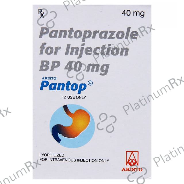 Pantop 40mg Injection 1s