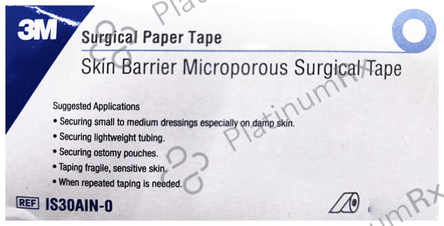 3M Surgical Paper Tape 0.5inch x 10yard