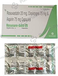Rosusure gold 20/75/75mg Capsule 10s