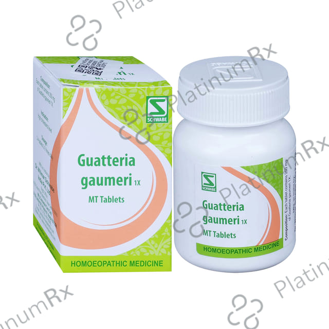Dr Willmar Schwabe India Guatteria Gaumeri MT Tablet 1X
