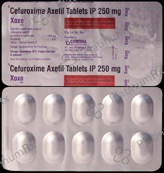 Xoxe 250mg Tablet 10s