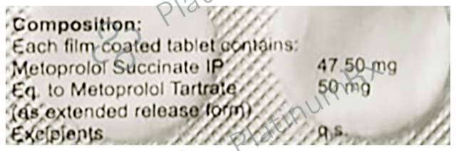 Mitolol XL 50mg Tablet 15s