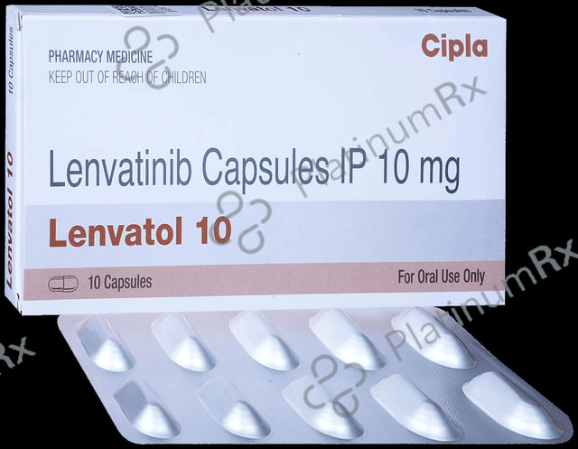 Lenvatol 10mg Capsule 10s