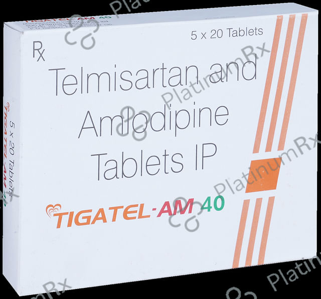 Tigatel AM 5/40mg Tablet 20s