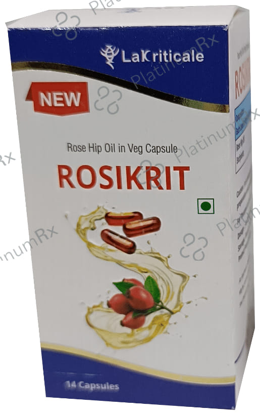 Rosikrit Rose Hip Oil in Veg Capsule