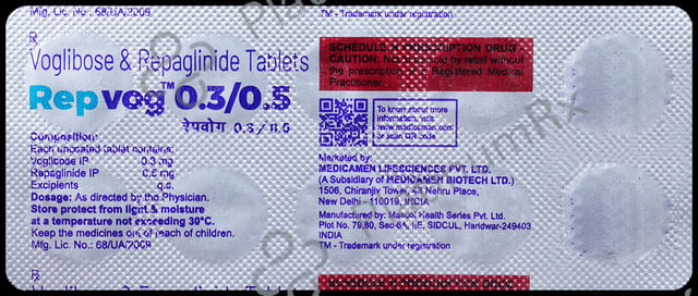 Repvog 0.3/0.5 Tablet